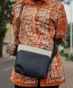 Misha two-tone crossbody