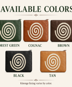 Imanzi Leather laptop sleeve – Image 7