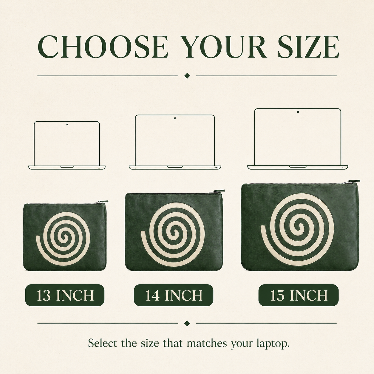 Imanzi Leather laptop sleeve – Image 8