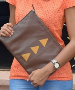 Padded leather laptop sleeve RWERU